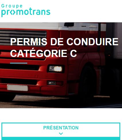 DESCRIPTIF Le permis de conduire de catégorie C autorise la conduite des vé...