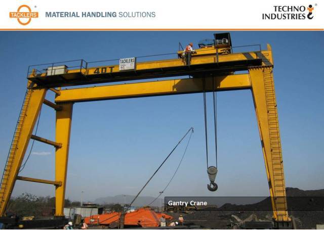 Overhead Travelling Gantry Cranes, Heavy Duty Semi Gantry Cranes