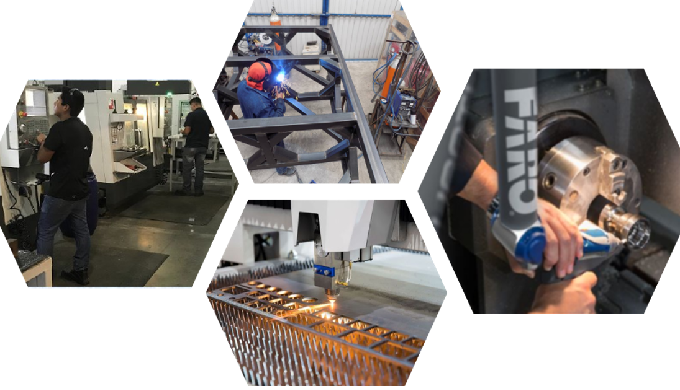 Ofrecemos servicios de mecanizado de partes para los diferentes procesos de la industria en general,...