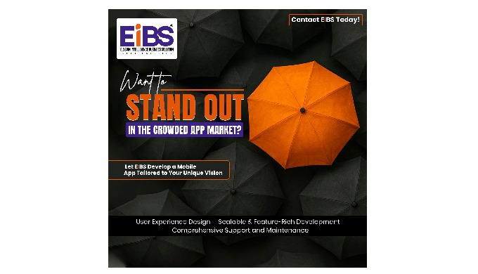 EiBS is a trusted mobile app development company delivering high quality and scalable app solutions ...
