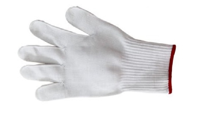 Protective work gloves for the food industry and meat processing