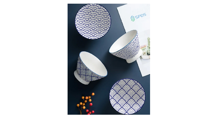 Japanese style ceramic porcelain dinner set tableware