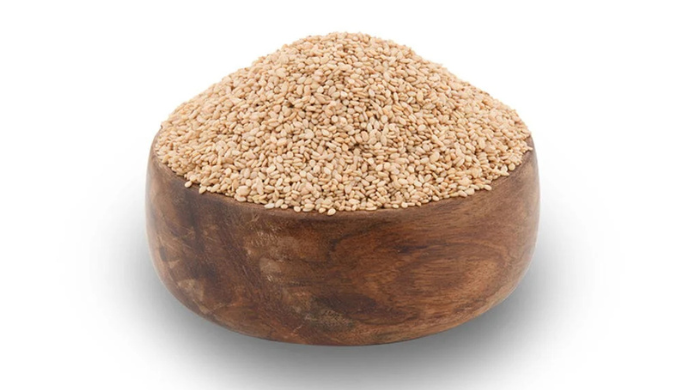 Appearance: Small, oval-shaped, creamy white seeds. Flavor: Mild, nutty taste, enhanced when roasted...