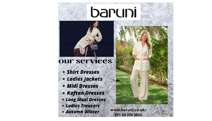 Designer Dresses | Luxury Dresses for Women's in Dubai, UAE - Baruni 