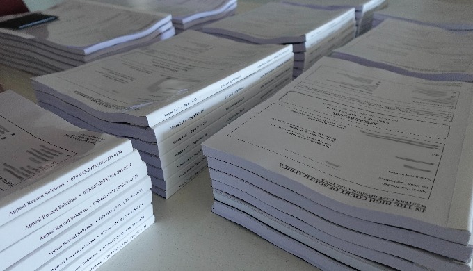 We specialise in the preparation of appeal records for courts across all South African provinces. Ou...