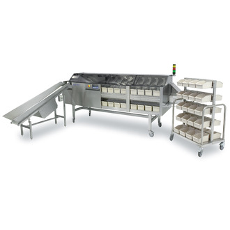 Description With Wexiödisk ACS800 Dynamic cutlery sorter, the previously time-consuming hand sorting...