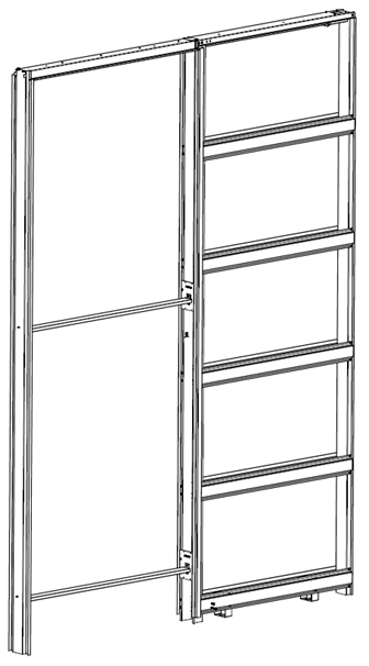 Stavební pouzdra pro posuvné dveře - výroba