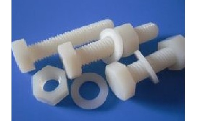Nylon screws.
