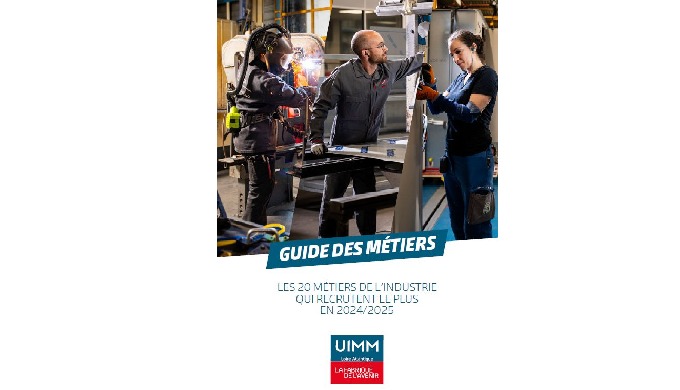Couverture du Guide des M&eacute;tiers de l'UIMM Loire-Atlantique