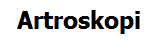 Artroskopi rack, biologisk behandling, hofte, kne, skulder, småledd og kjeveartroskopi.