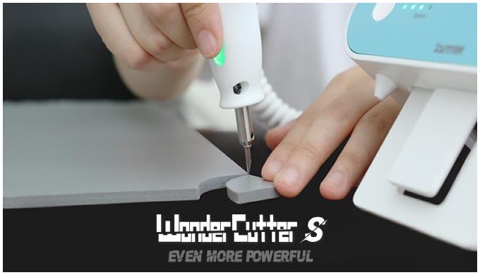 For Wondercutter, cutting plastic is as easy as cutting cheese. WONDERCUTTER is an ultrasonic cutter...