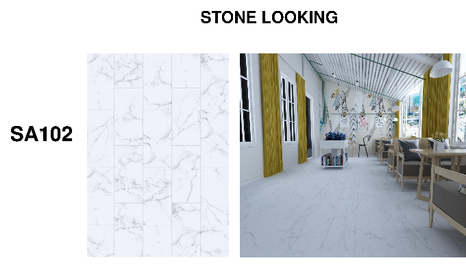 LVT Flooring - Stone Looking