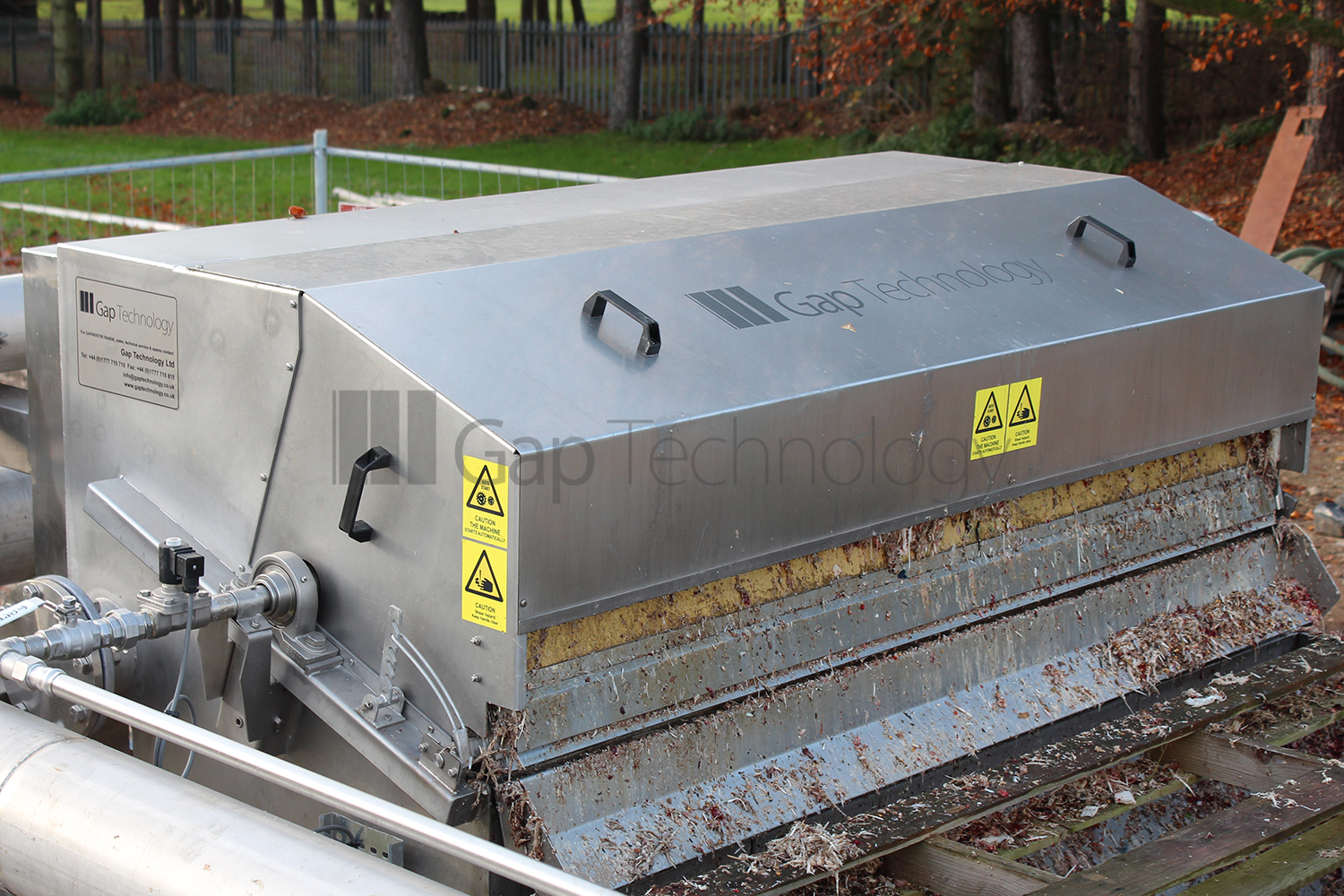 The Gaparator External Rotary Screen (ERS) range of Waste Water Screening Machines operate with a pu...