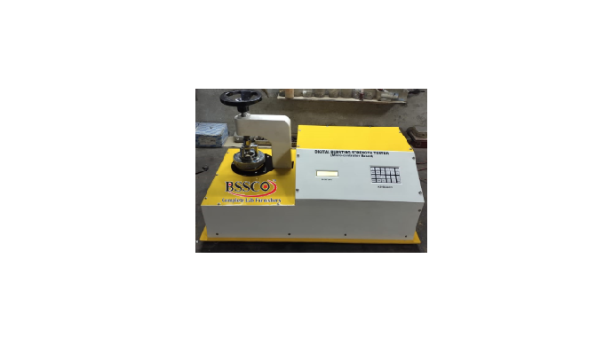 Bursting Strength Tester Digital type Make “BSSCO” Bursting Capacity: 50 Test Range: 40 Opening of u...