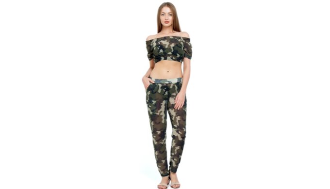 %100 Polyester 2 Parça Üst Parça Straplez, Kısa Kol, Beli Lastikli Alt Parça Dar Kesim, Beli Lastikl...