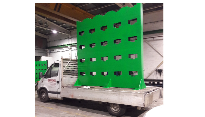 Manufacture and placement of customized structures for your warehouses