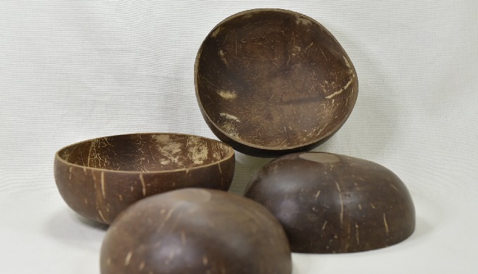 Natural coconut bowls from Vietnam
