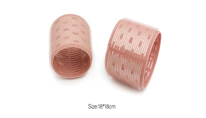 Velcro hair rollers for creating volume and curls with ease. Designed for quick styling without heat...