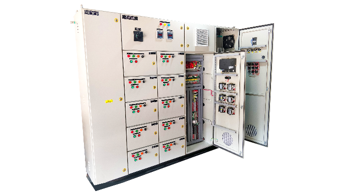 INCINERATOR PLANT MOTOR CONTROL CENTER WITH PLC