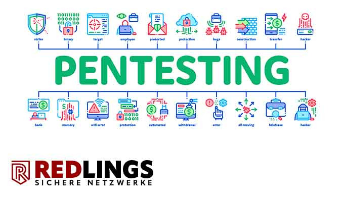 Pentests sind Sicherheitstests, bei der IT-Sicherheitsexperten Sicherheitslücken in Netzwerken, IT-K...