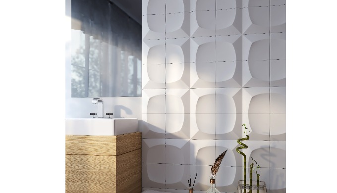 It can create a unique and healthy space by using a three-dimensional pattern in flat simple space. ...