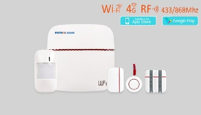 This product is a smart home security alarm system, which combines home security, healthy life and e...