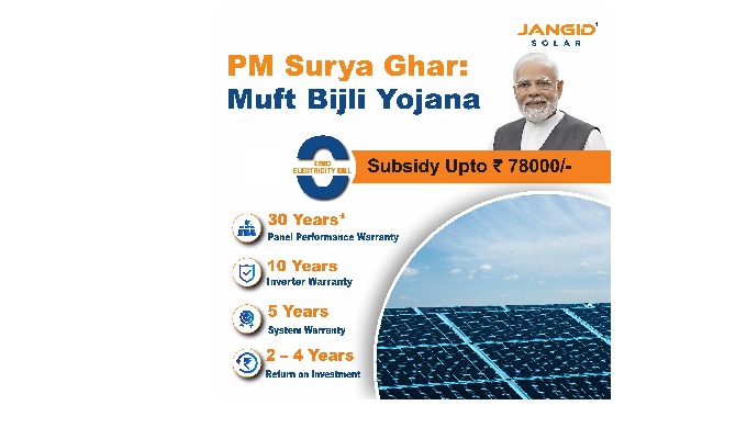 Jangid Solar Energy Pvt. Ltd. is a trusted company offering high-quality solar panels for homes, bus...