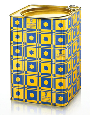 3-Piece Squre Cheese / Food Cans