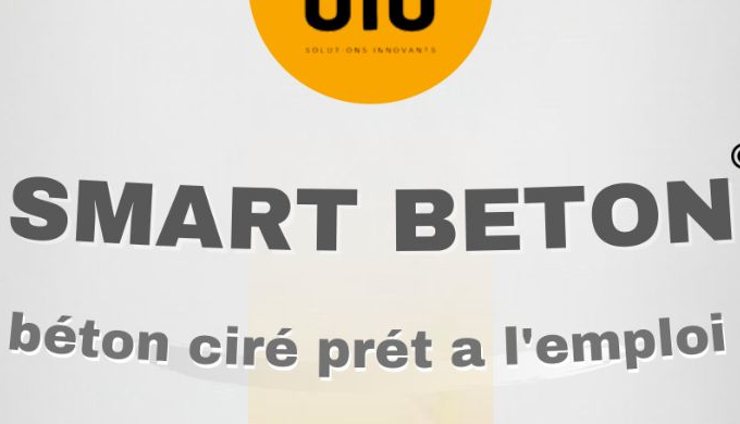 SMART BETON et un micro mortier décorative mono-composant pour réalise un béton ciré à haute résista...