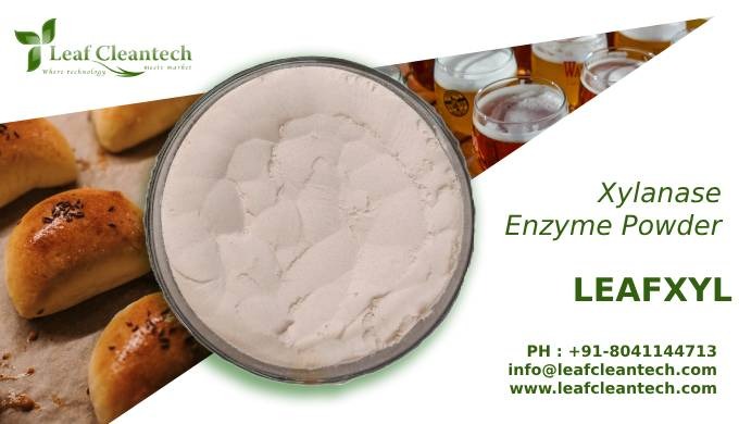 LEAFXYL is a xylanase enzyme produced by a select strain of Trichoderma sp. The enzyme effectively h...
