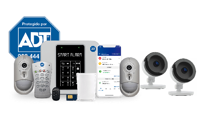 Los kits de alarmas ADT están pensados y diseñados para solucionar los principales problemas de segu...