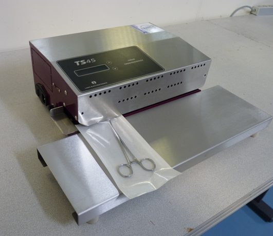 Thermo soudeuse TS 45 et TS 45N Soudeuse à défilement continu Sécurité anti-démarrage Pour tous sach...