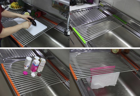 1. Easy to use with detachable silicone caps 2. Light and durables stainless steel bars 3. Sanitize ...