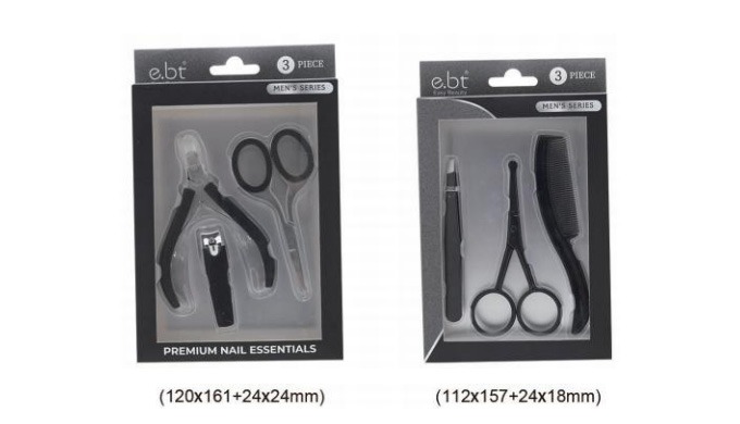 This premium grooming line is designed for men, offering essential tools for nail trimming, hair rem...