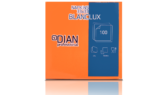 Luxury Napkins 100 sheets/pack 33x33 Orange