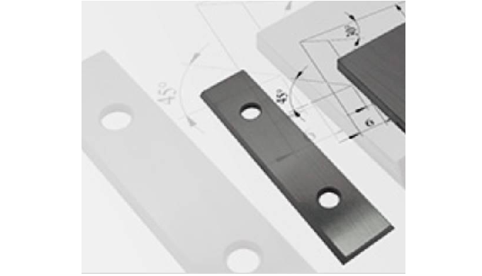 Distribution of blades for chipboard and MDF board with carbide quality Micrograin SMG02.