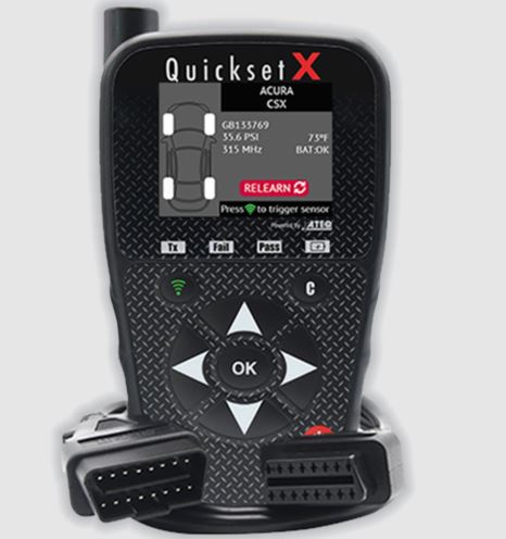QUICKSET X, outil de réinitialisation TPMS pneus été hiver