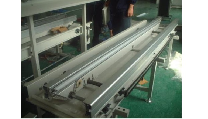 High speed chain conveyor, generally used aging line, also known as test line, burning line, detecti...