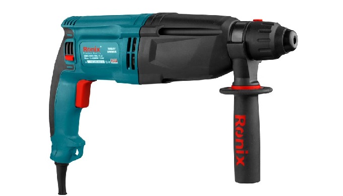 The Ronix 2701 Rotary Hammer Drill stands out as the ideal choice for individuals in need of a versa...