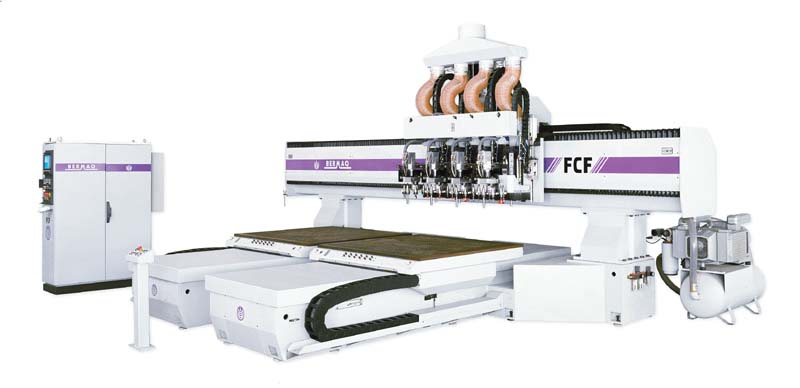 Máquina de control numérico (CNC) preparada para altas producciones. Su versatilidad permite adaptar...