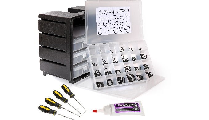 This kit contains components suitable for the service and repair of agricultural equipment. Contents...