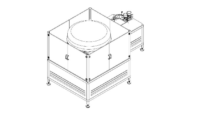 Machine A Sertir Les Boites Avec Technologie Du Vide Vgs Master Seamer 36upm Par Sapli Solutions