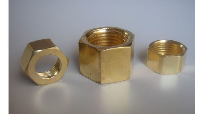 Brass BSP Hex Nut