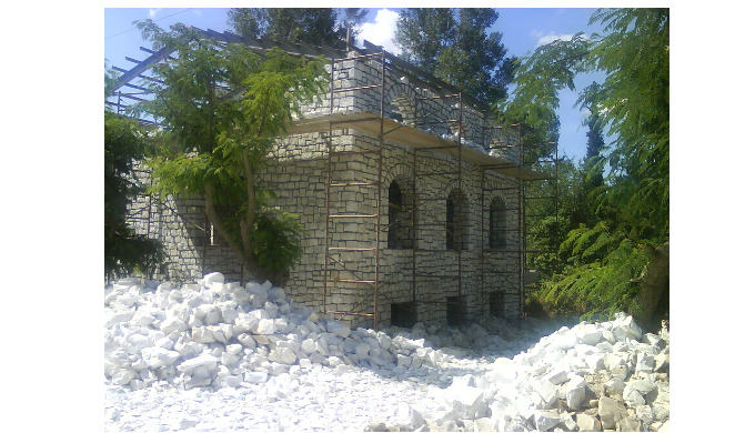 WHITE MARBLE WALLSTONE "AJAX"