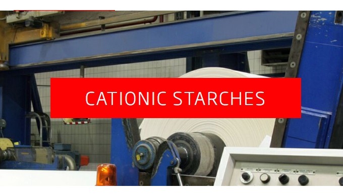 Cationic starches Cationic starch is made by chemically modifying native starch. Modification is car...