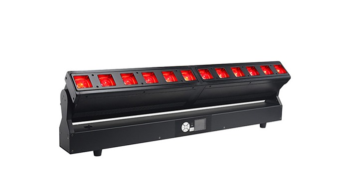 The Ridge 12 use 12x40W RGBW LED multichip. With a zoom range of 5°to 40°, it provides the beam and ...