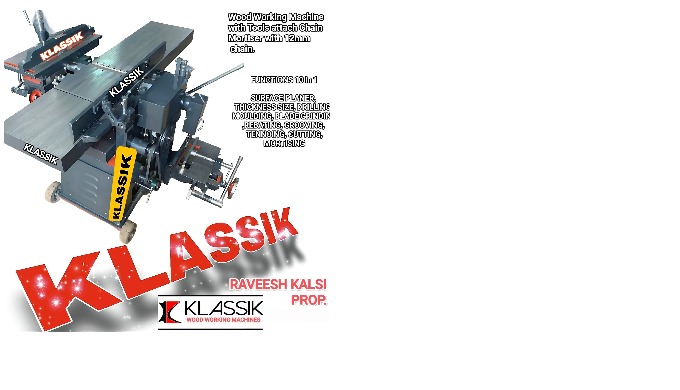 KLASSIK WOOD WORKING RANDA MACHINE MANUFACTURERS