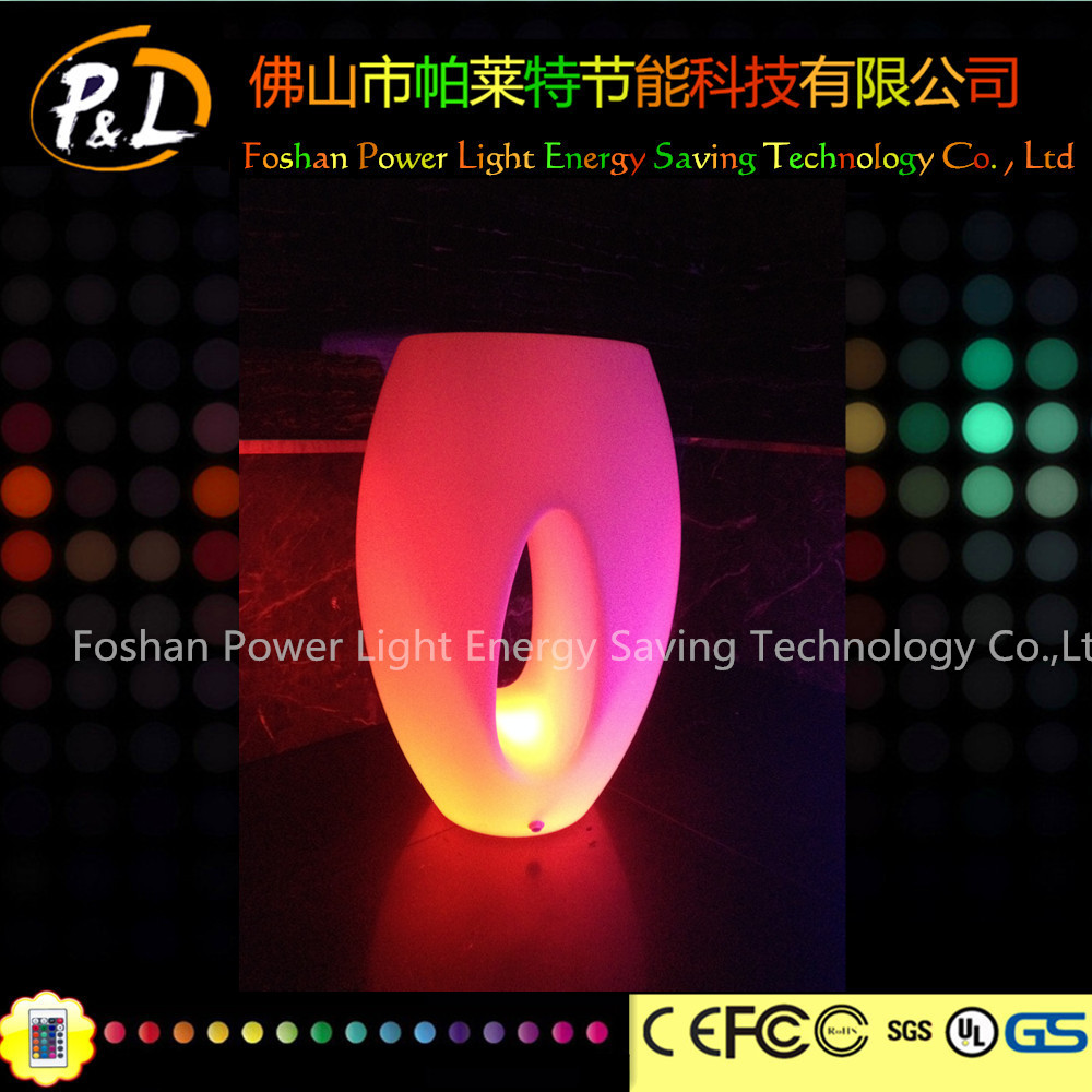 Product description 1. Material: PE 2. Size:45X46X68cm 3. Can be changed in 16 colors 4. With remote...
