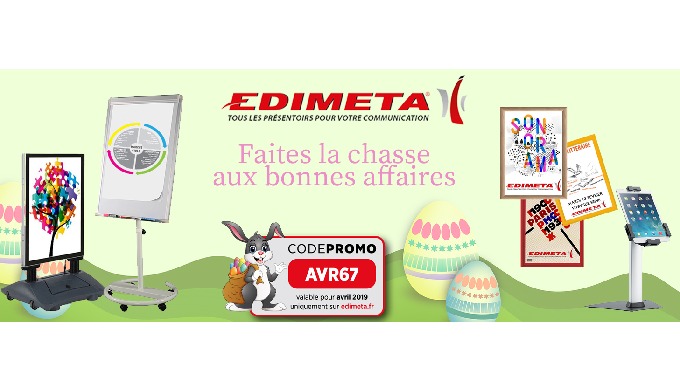 En Avril, EDIMETA propose sa grande chasse aux bonnes affaires !