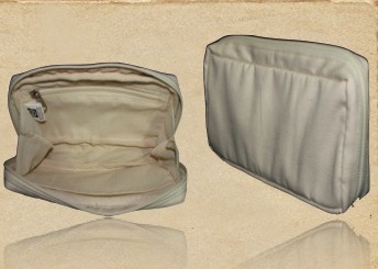 Promotional Cosmetic Bag: Organic Cotton Promotional Cosmetic Bag-- Bags made of 100% GOTS certified...